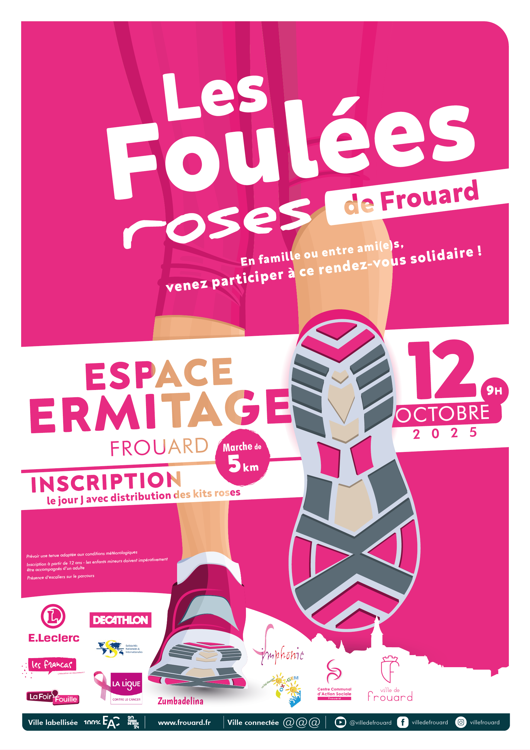 Foulées roses frouard