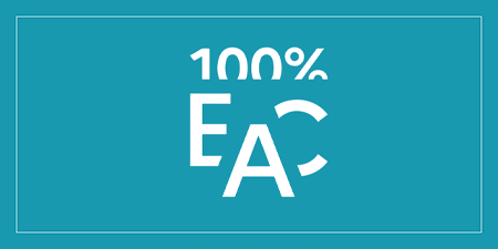 label 100% eac