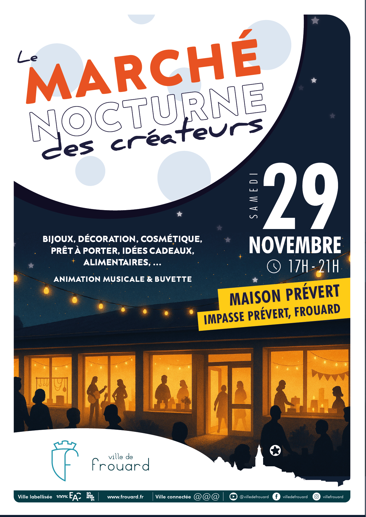 marché nocturne des créateurs frouard