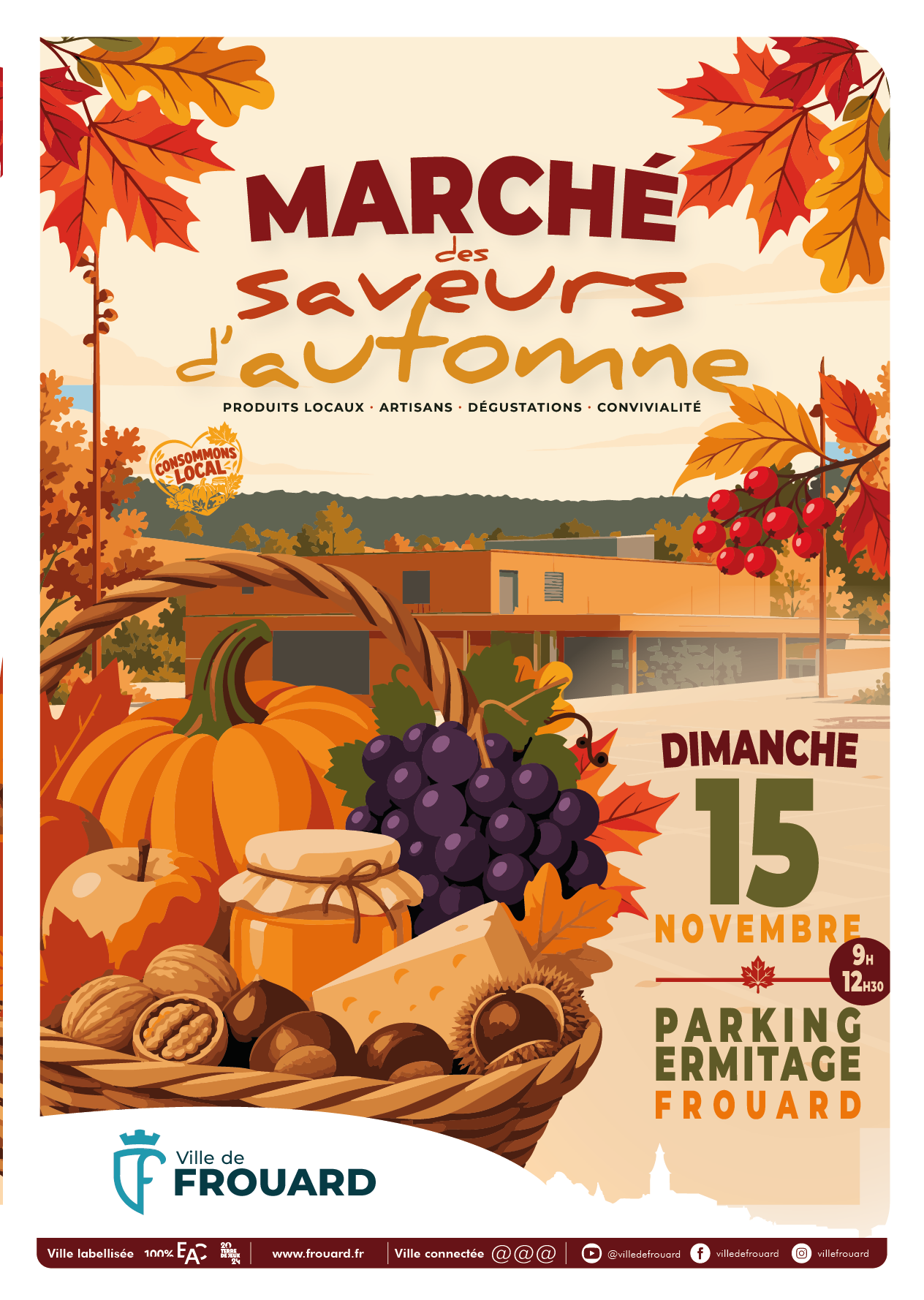 Marché dominical automne