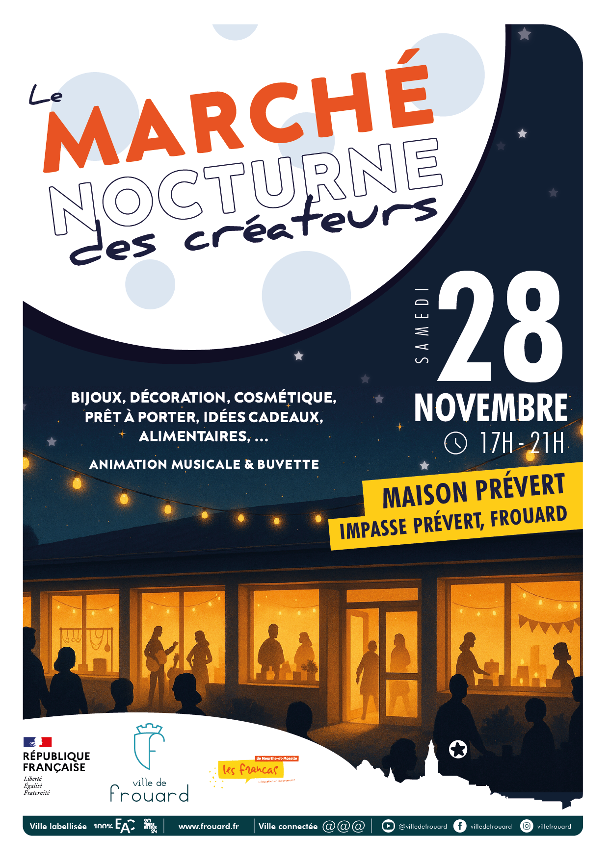 Marché nocturne des créateurs de frouard